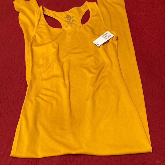 DODO -TANK TOP JUMPSUIT-SLEEVELESS MUSTARD os - Picture 4 of 7